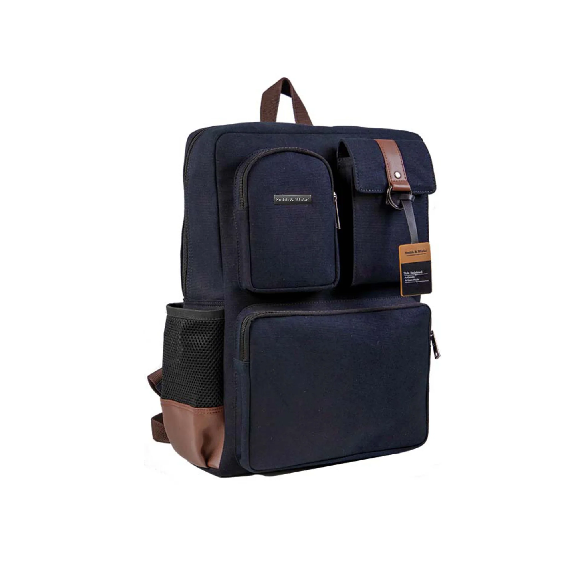 Smith & Blake VOYAGER Laptop Backpack Blue