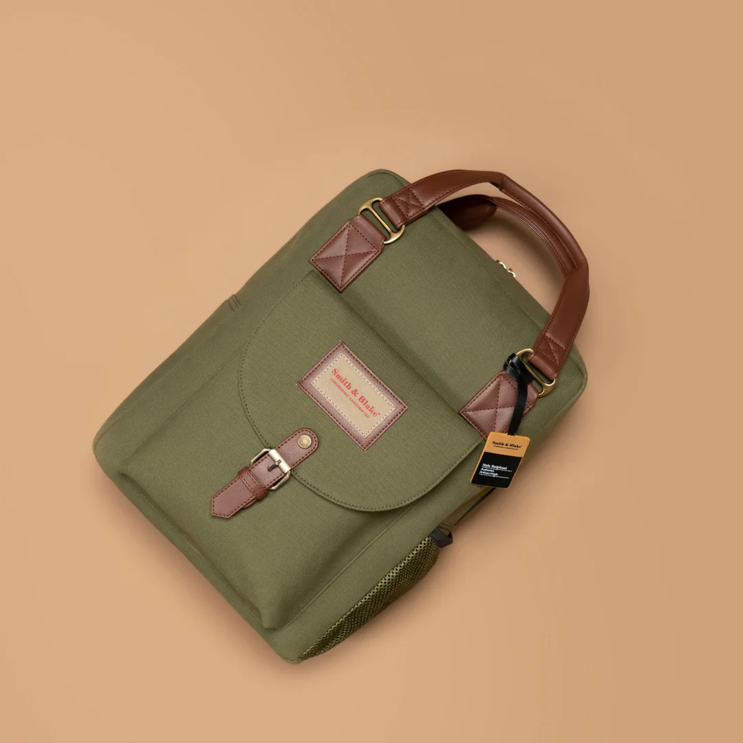 Smith & Blake HIKER Laptop Backpack Green