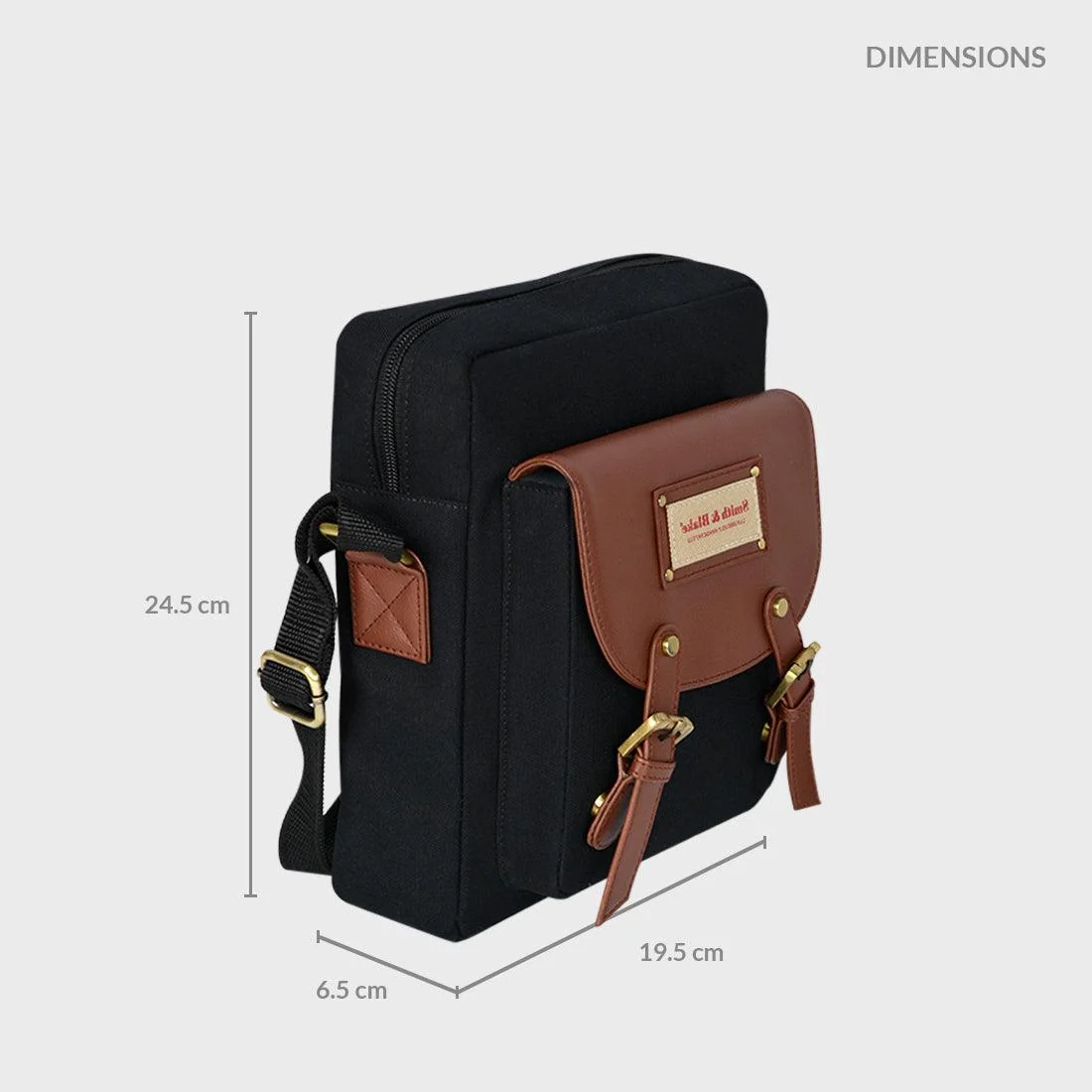 Smith & Blake SKY BLACK Cross Body Bag