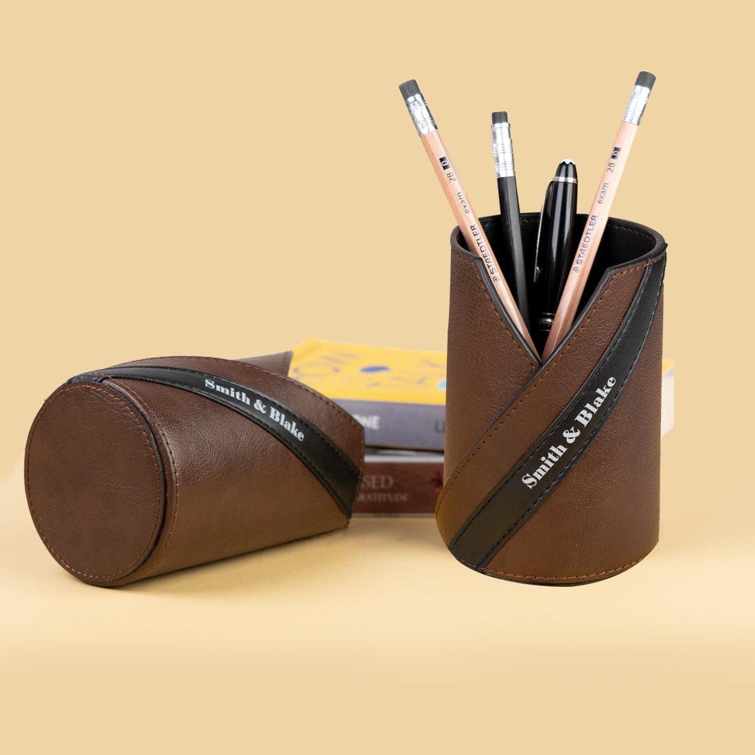 Smith & Blake OPULA Pen Stand Brown
