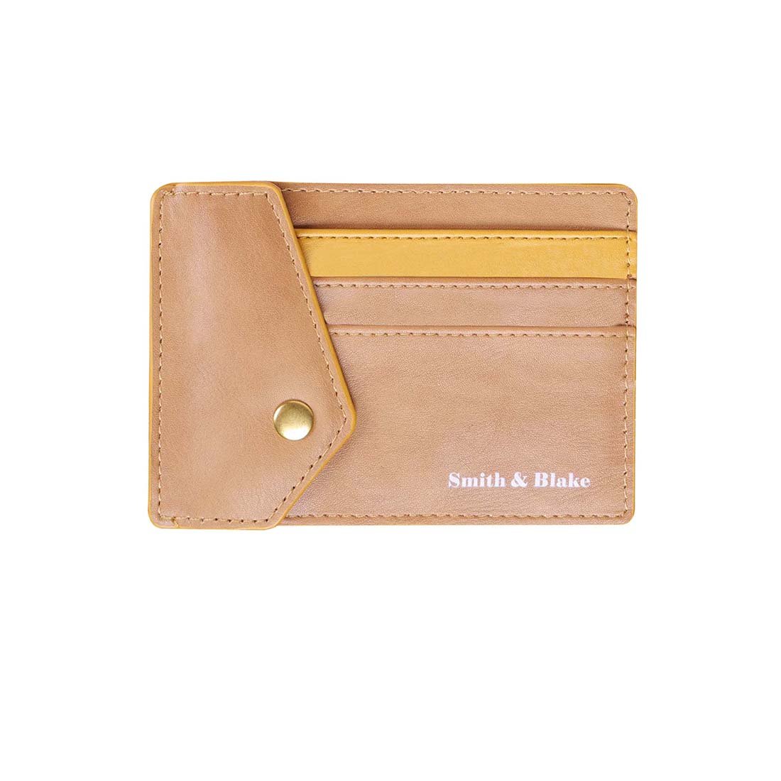 Smith & Blake PROSPERO Card Holder Wallet Beige