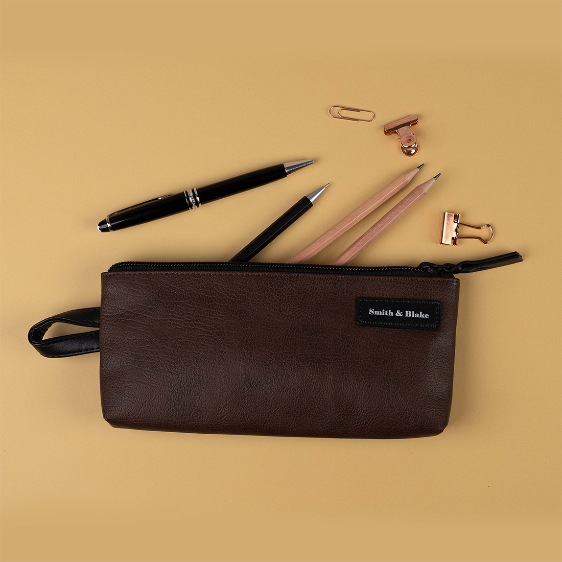Smith & Blake VESSEL Multi- Utility Pouch Brown
