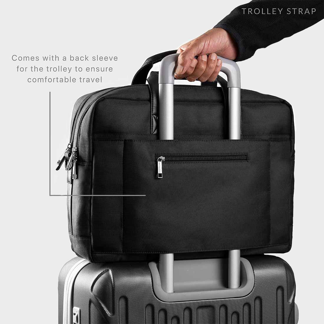 Smith & Blake ALASKA Messenger Bag Double Compartment