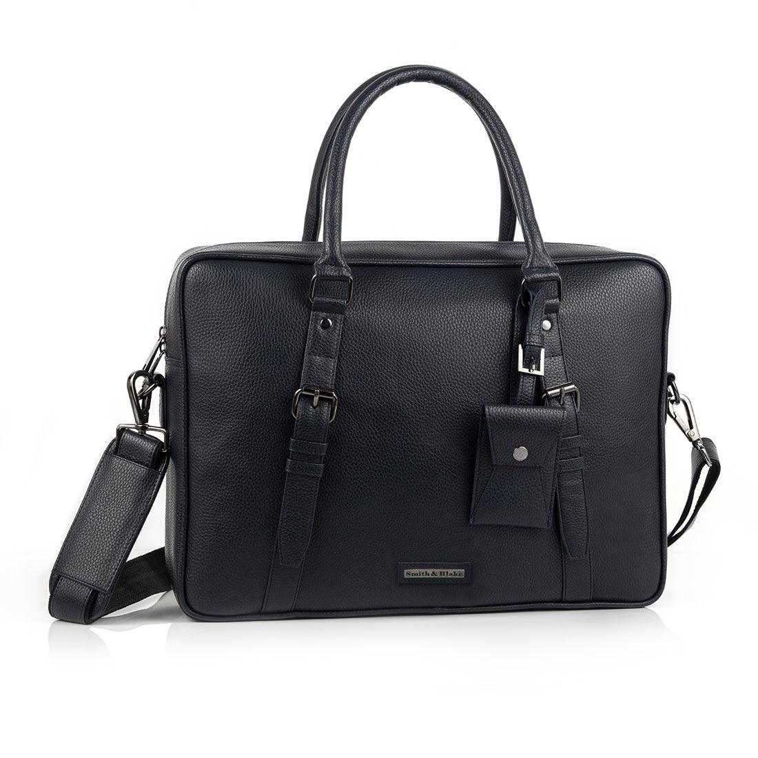 Smith & Blake MOCHA BLUE Messenger Bag