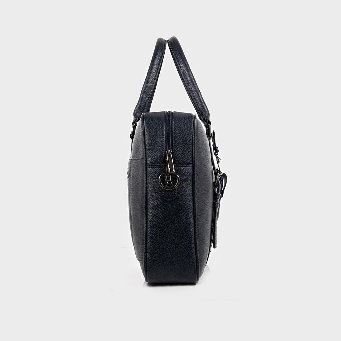 Smith & Blake MOCHA BLUE Messenger Bag