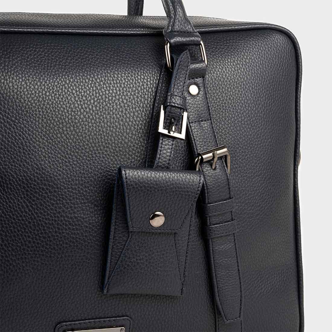 Smith & Blake MOCHA BLUE Messenger Bag