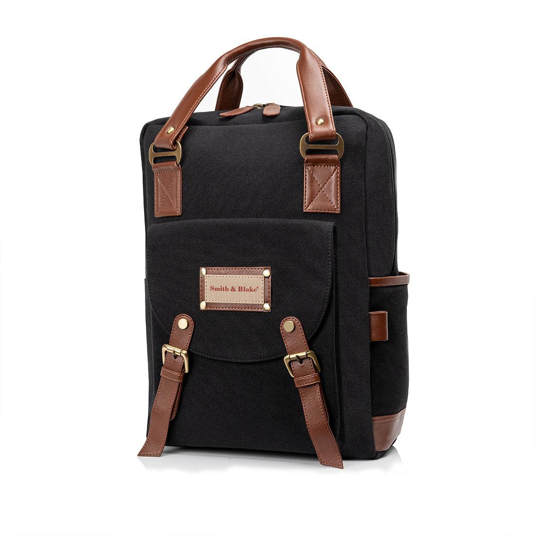 Smith & Blake SKY BLACK Laptop Backpack