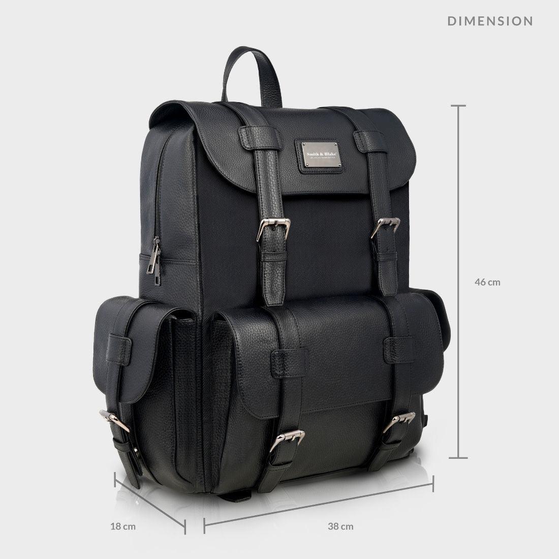 Smith & Blake TORETTO Leatherette Backpack
