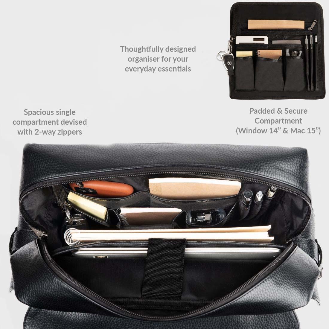 Smith & Blake TORETTO Leatherette Backpack