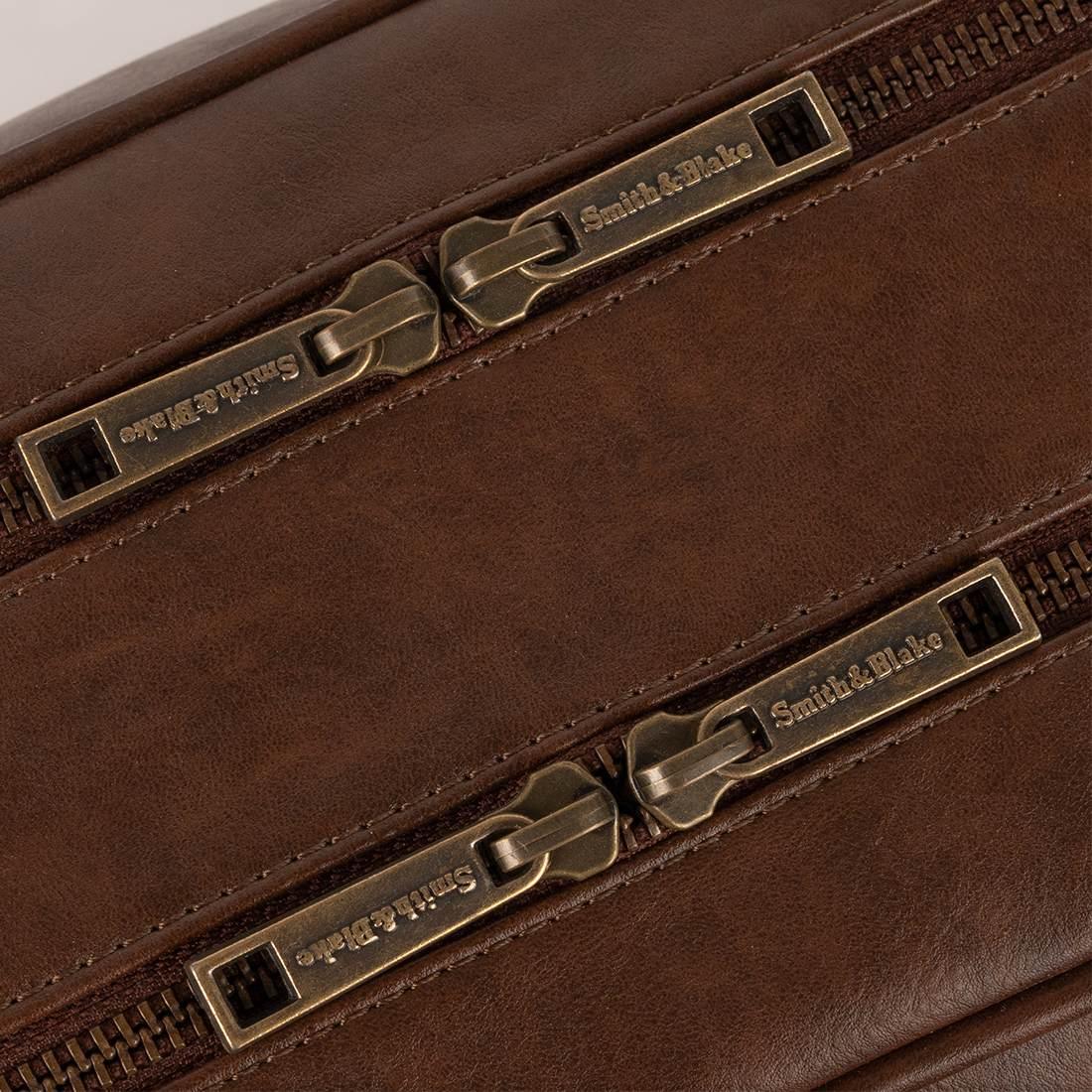 Smith & Blake UPTOWN Messenger Bag Double Compartment
