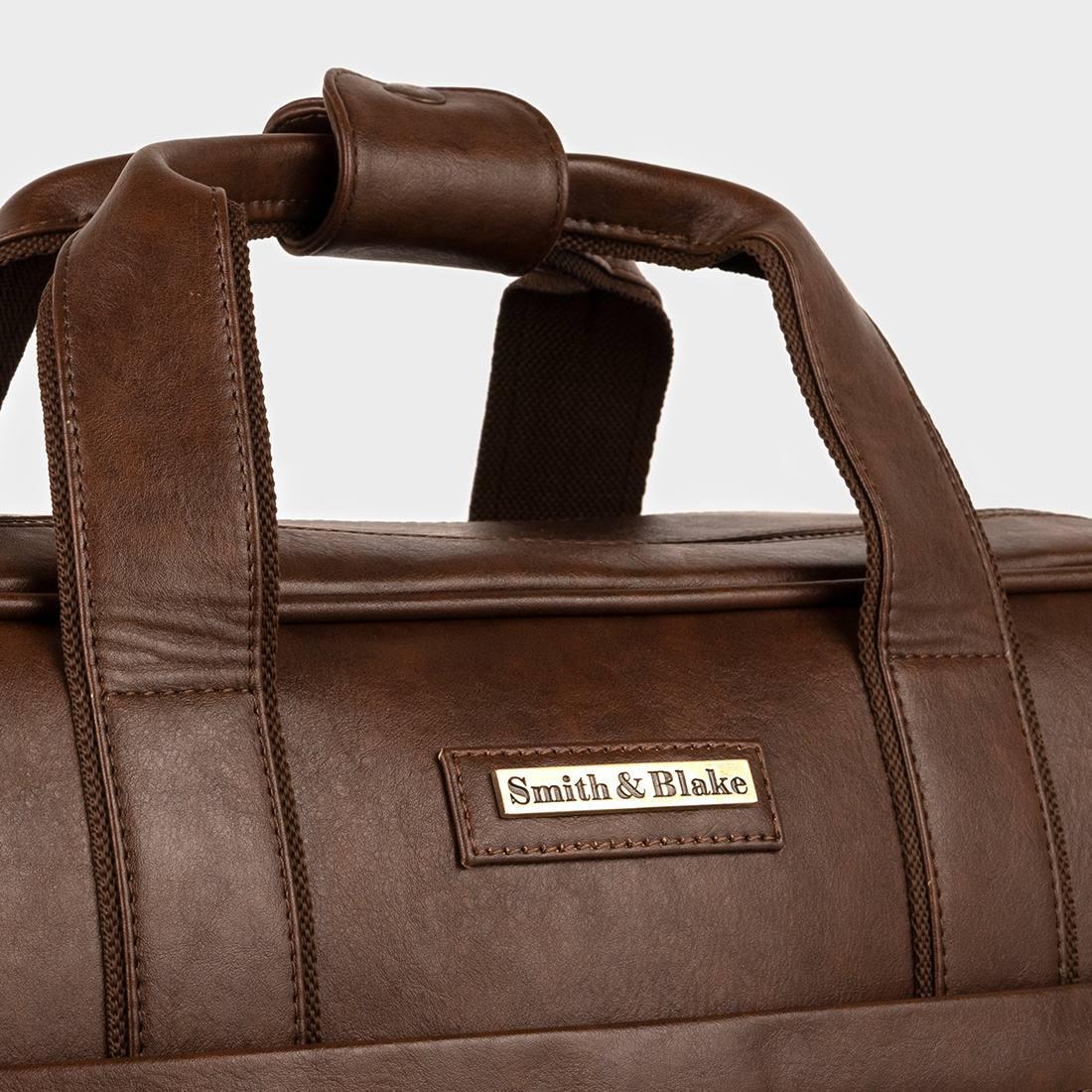 Smith & Blake UPTOWN Messenger Bag Double Compartment
