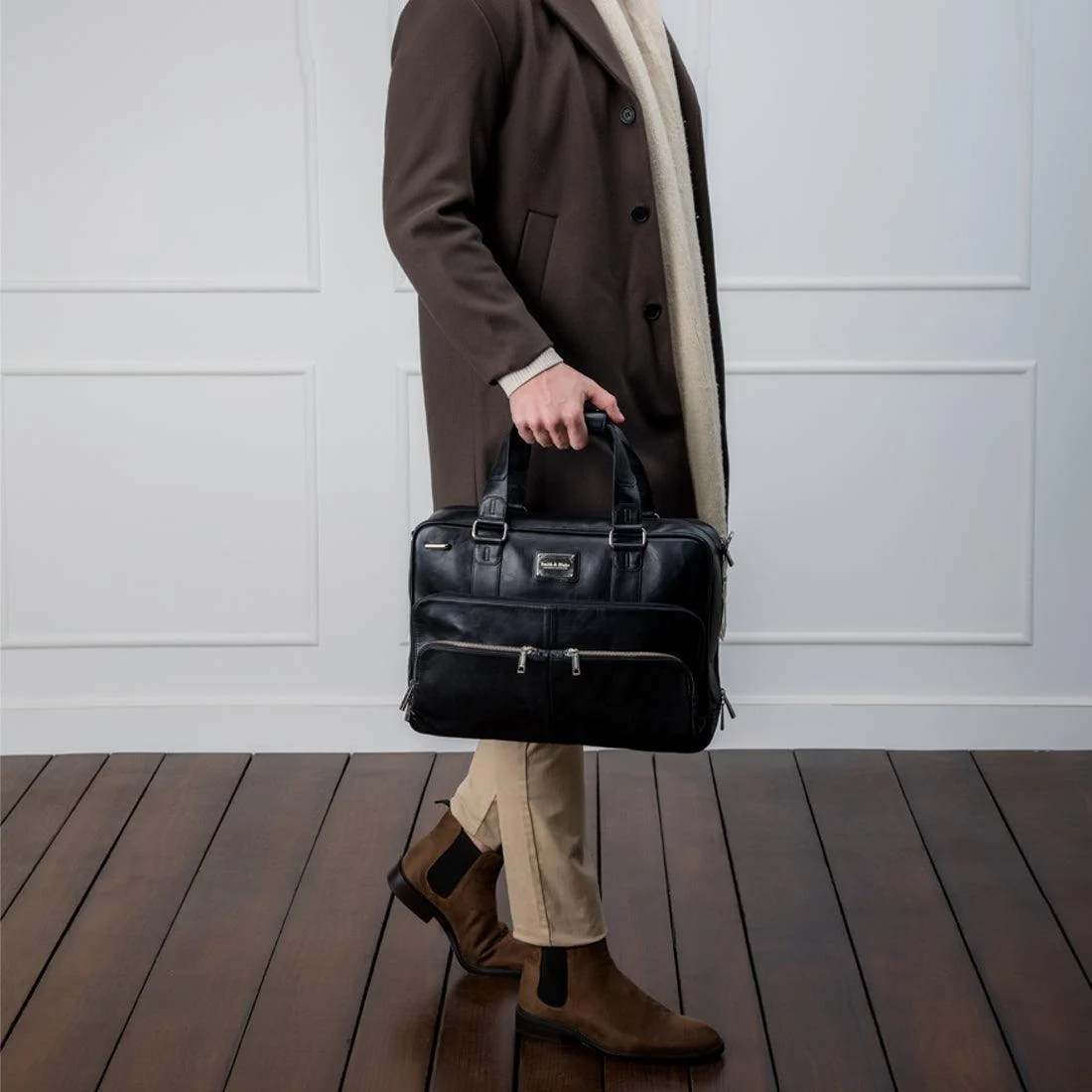 Smith & Blake STORM Messenger Bag Double Compartment