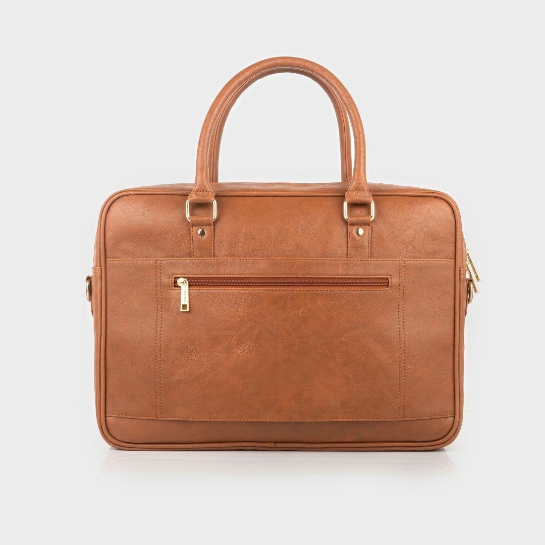 Smith & Blake MOCHA TAN Messenger Bag