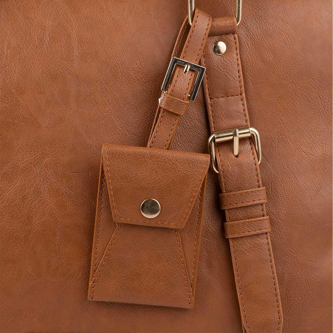 Smith & Blake MOCHA TAN Messenger Bag