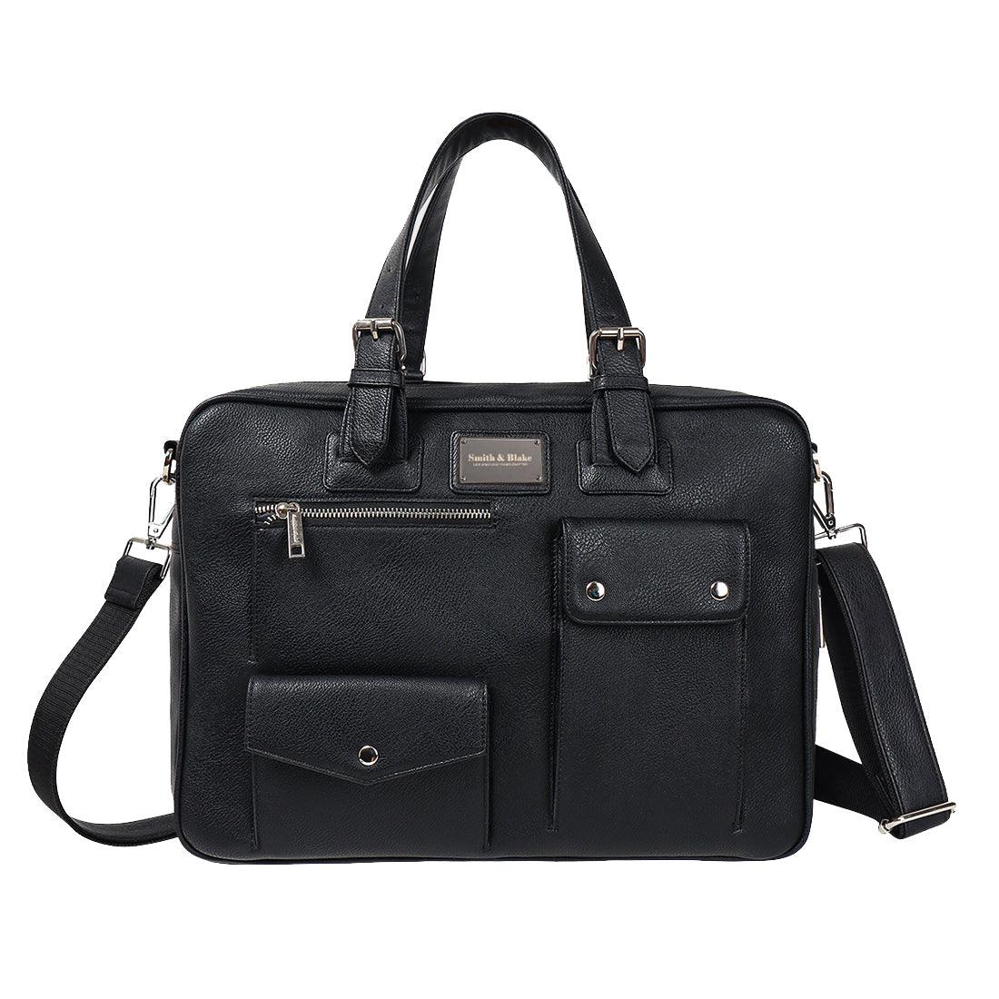 Smith & Blake MANHATTAN Messenger Bag Double Compartment