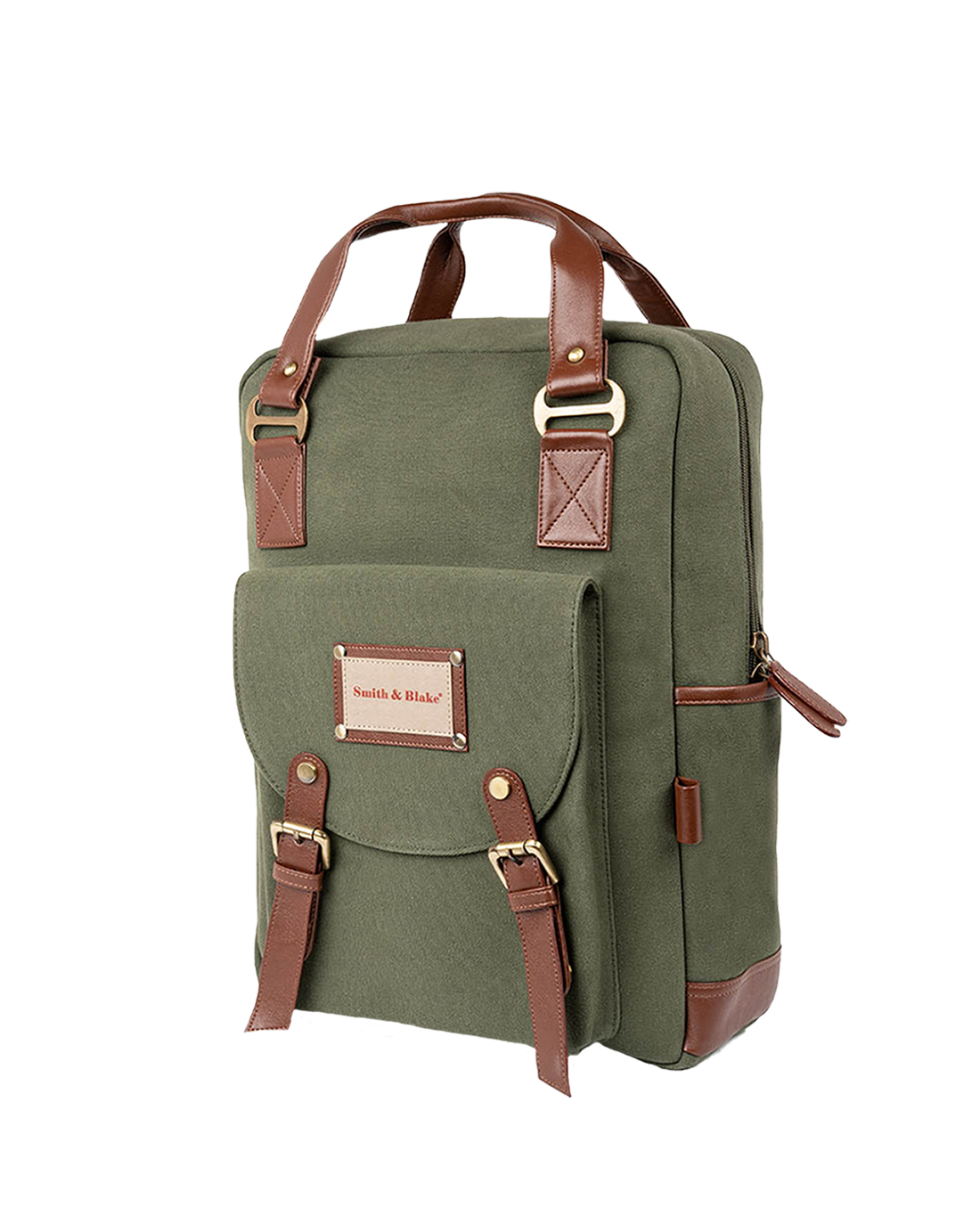 Smith & Blake SKY GREEN Laptop Backpack