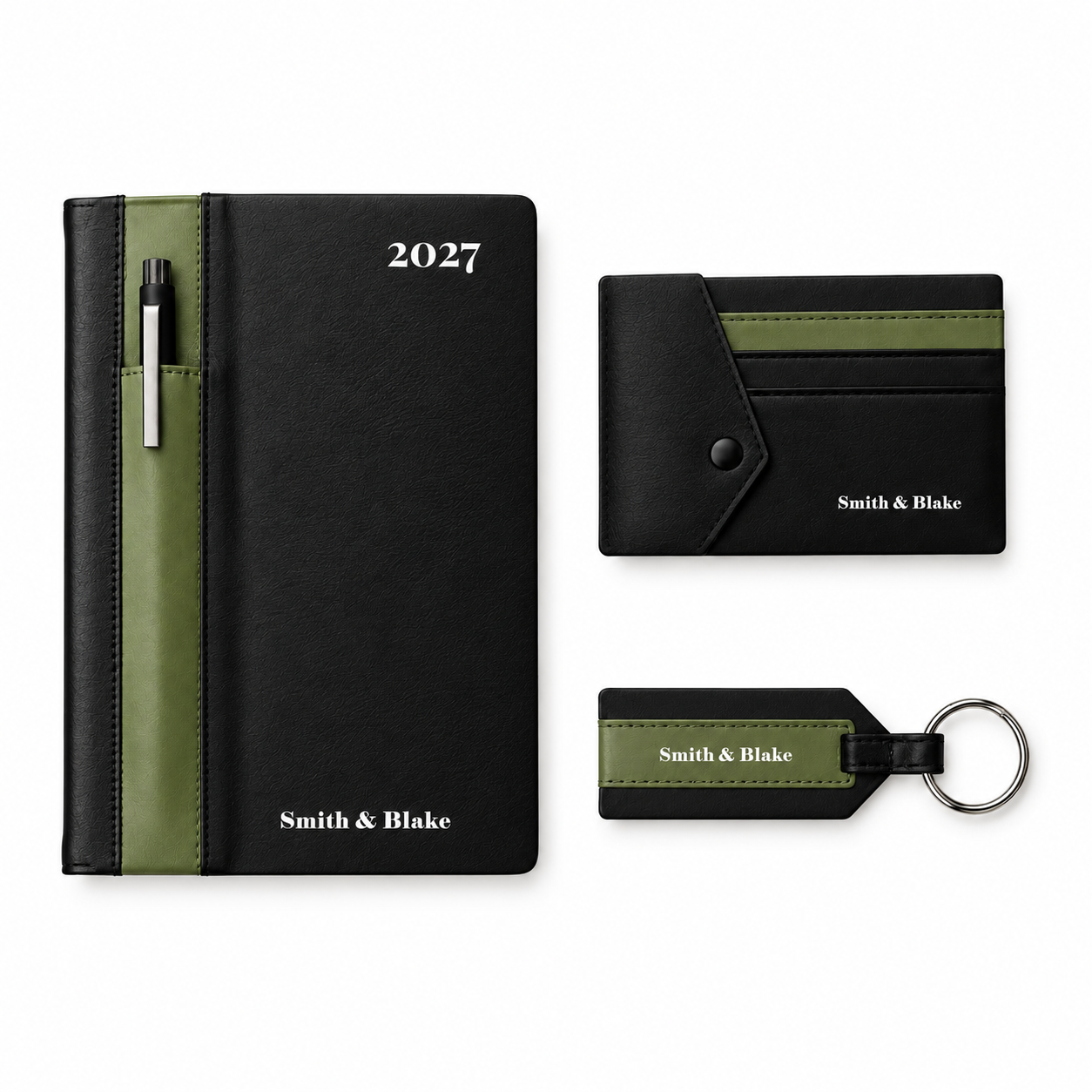 Smith & Blake GRAND SMART SET Black & Green