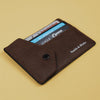 Card Holder Wallet Brown