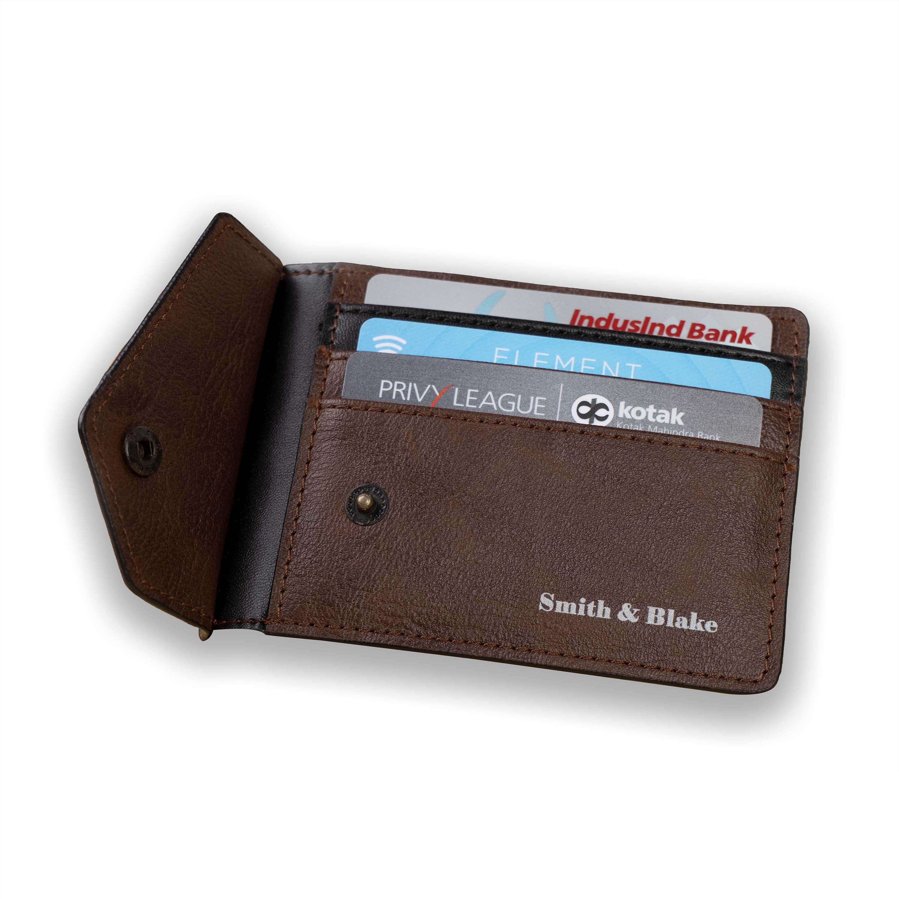 Card Holder Wallet Brown