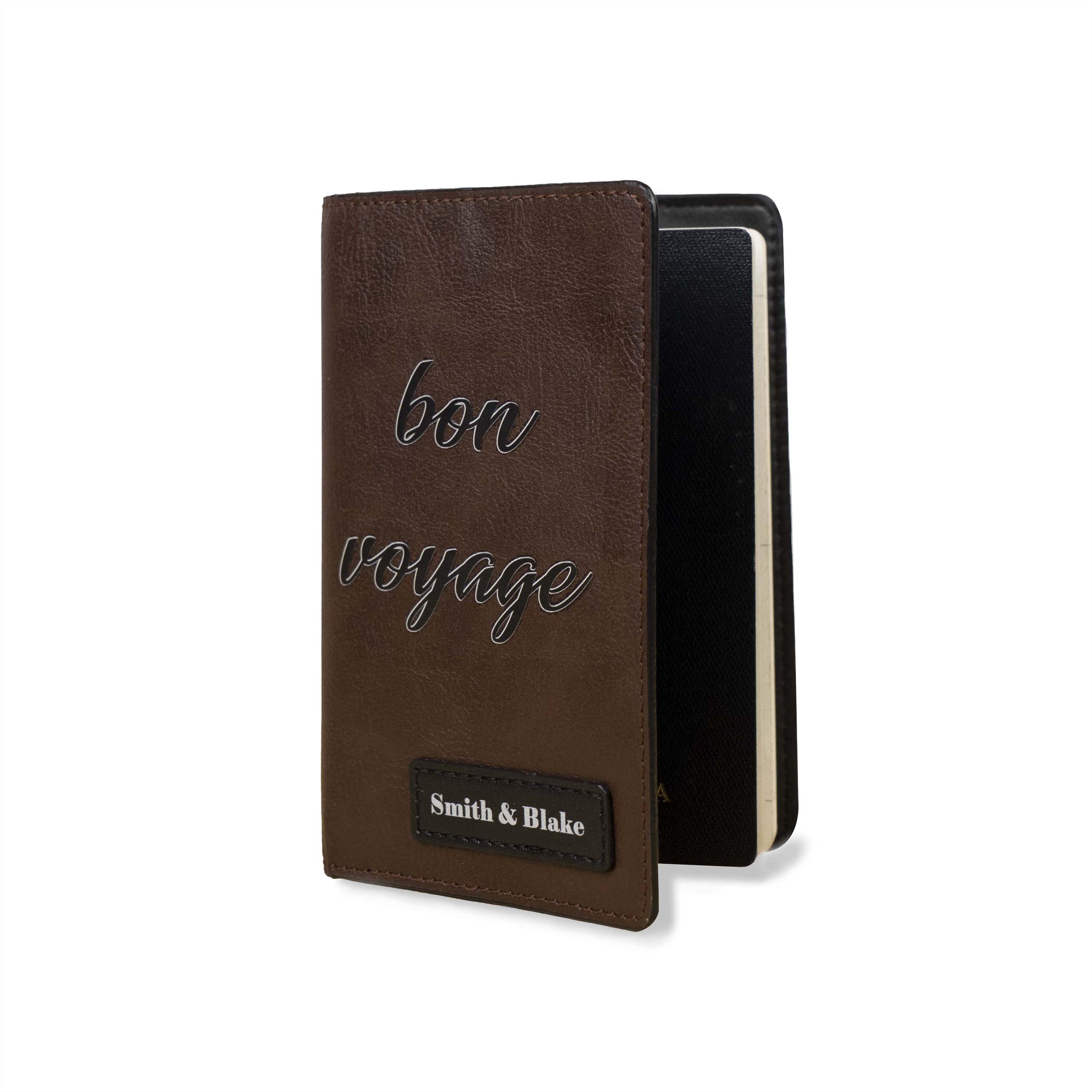 Passport Wallet Brown