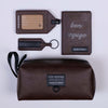 Happy Travels Gift Set Brown