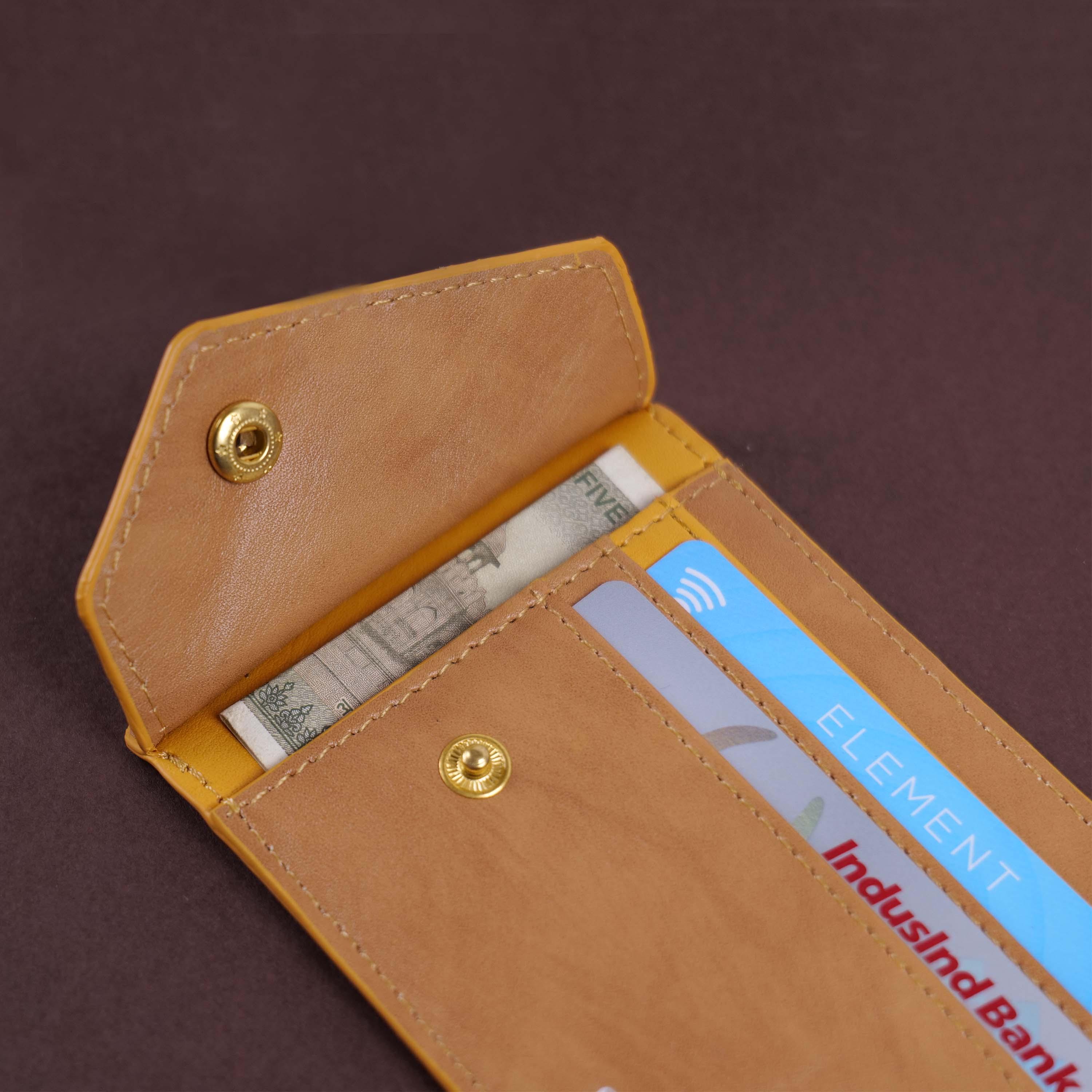 Card Holder Wallet Beige