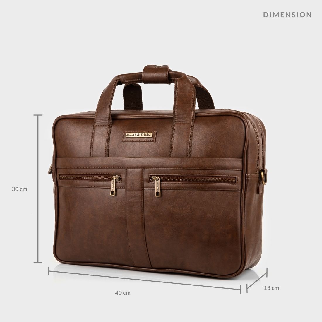 Double best sale compartment bag