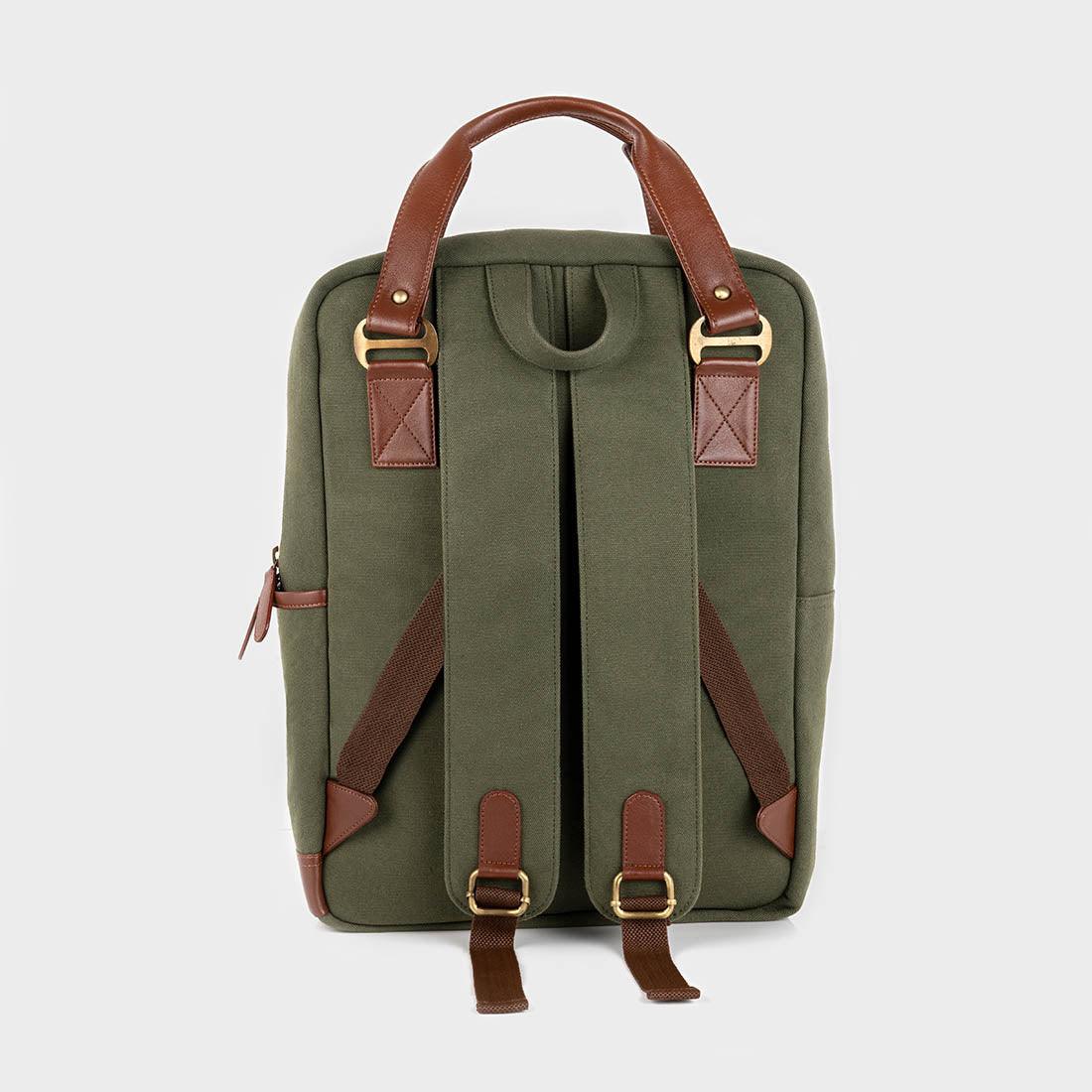 Olive green 2025 laptop bag